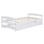 Lit plateforme simple avec lit gigogne-117190687