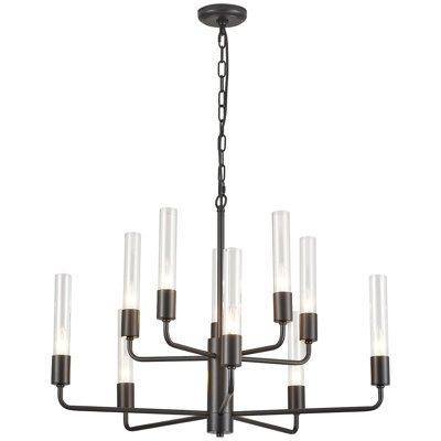Lustre à intensité variable 10 lumières Musfira