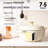 7.5 qt. Cast Iron Round Dutch Oven in White With Lid-114795880-114795878