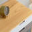 Simple solid wood locker against the wall-102672481