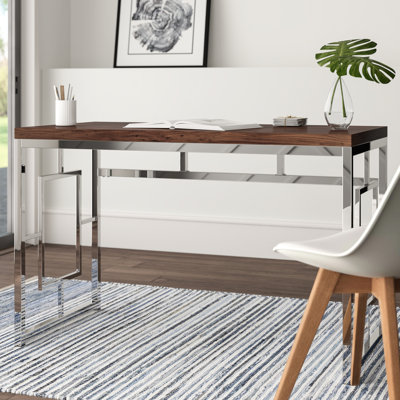 Agatha Metal Base Writing Desk