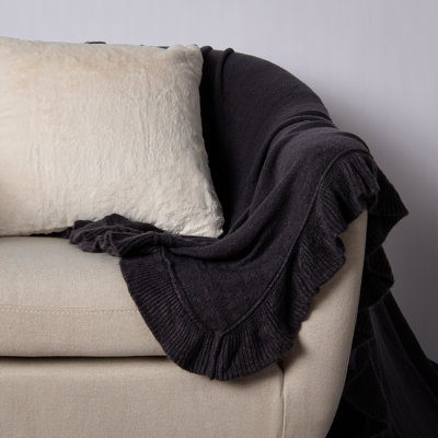 Knitted Throw Blanket
