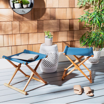 Charles Eucalyptus Outdoor Ottoman