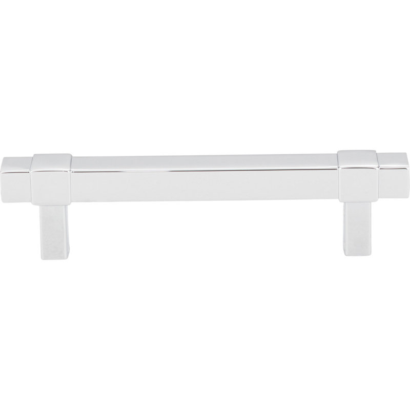 Zane Bar Pull, Polished Chrome, 5 1/16"