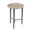 Circle Etched Accent Table-43400673