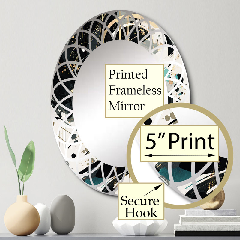 Miroir mural Jebastin, 30 po x 20 po