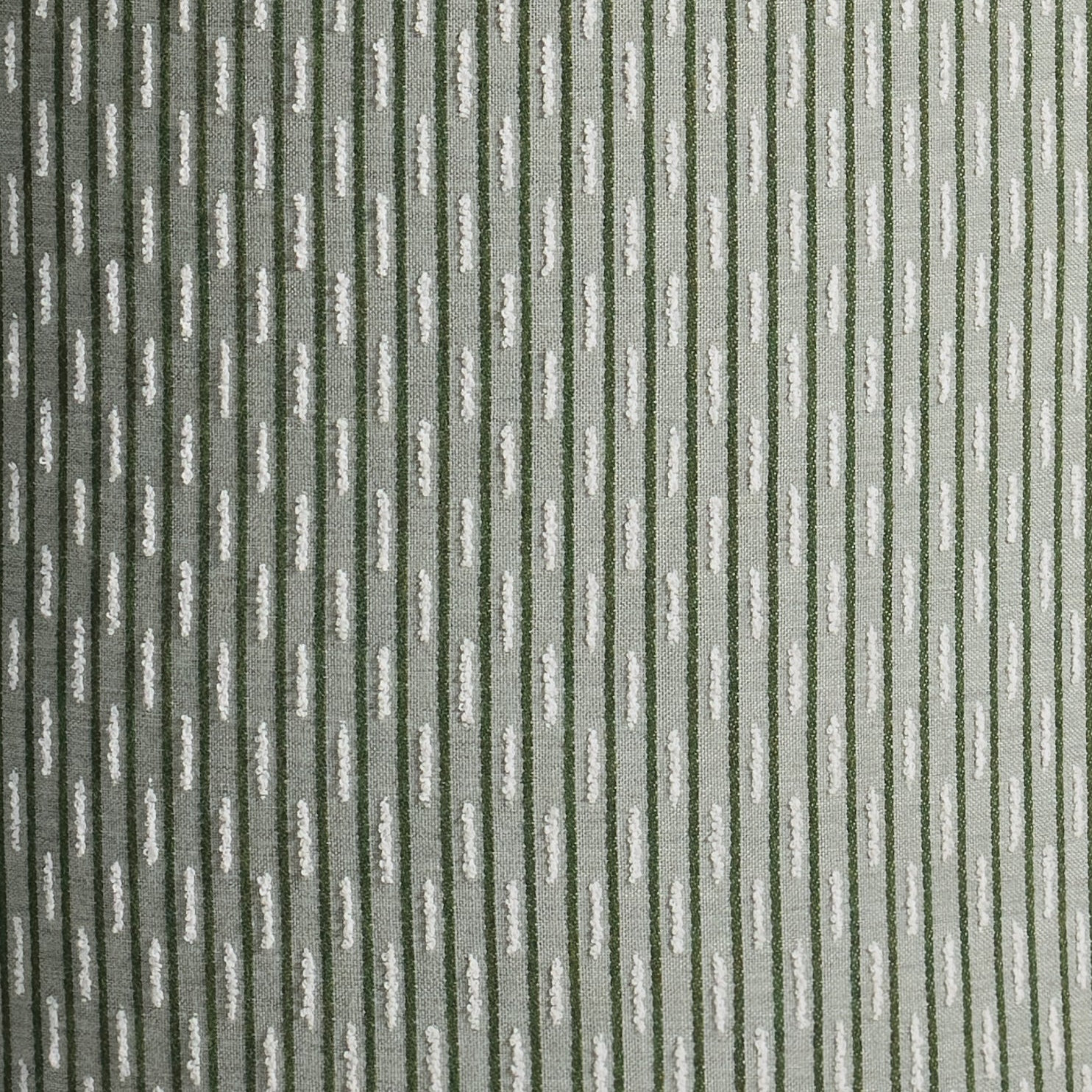 Bumper Upholstered Pouf, Sunbrella Moss