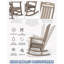 Chaise berçante en plastique Mccutcheon-234221108