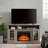 TV Media Stand Modern Entertainment Console With 23" Fireplace Inset For TV Up To 65" With Open And Closed Storage Space, TV Stand-1794388486-1761248590