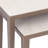 Set Of 2 Iron Nesting Tables With Porcelain Tops
