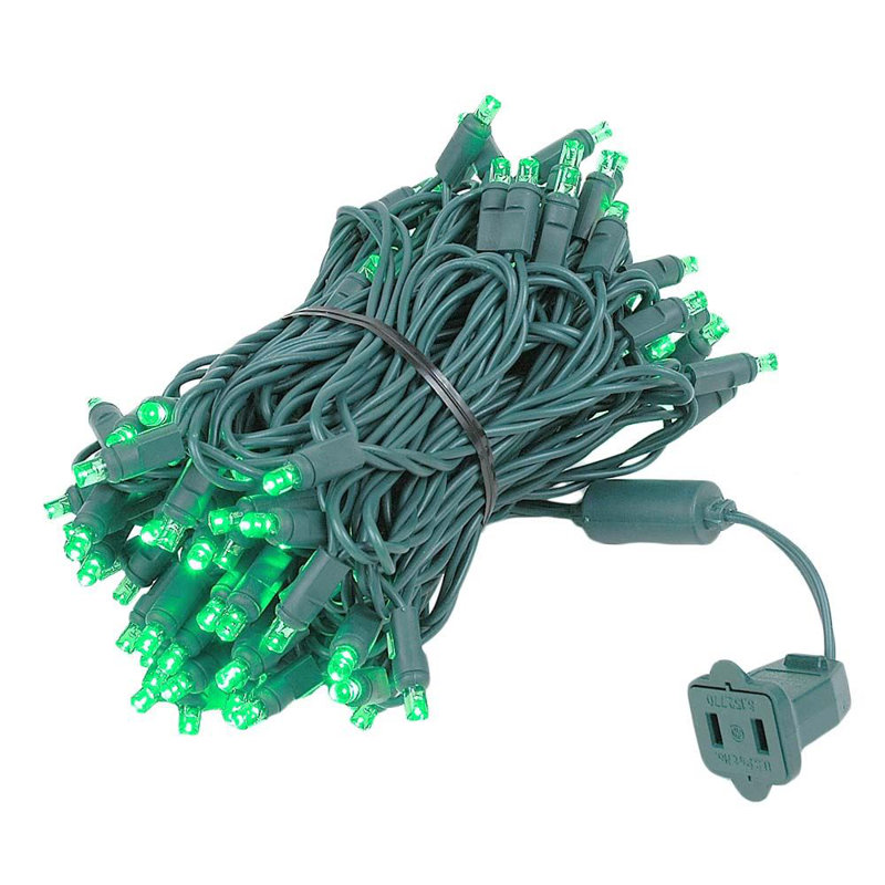 Guirlande lumineuse 100 lumières, Vert