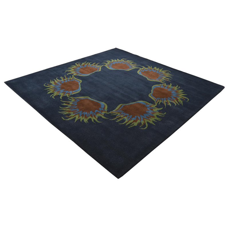 Tapis bleu marine 8 pi Pineland