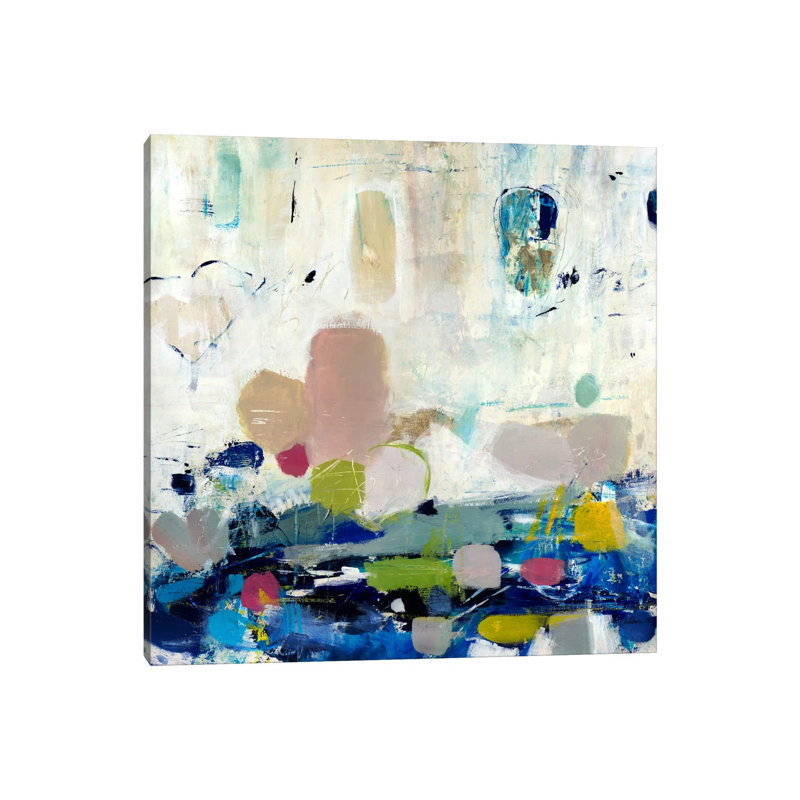 Whale Of A Tale by Julian Spencer - Wrapped Canvas Painting, 45.72 cm H x 45.72 cm W x 3.175 cm D