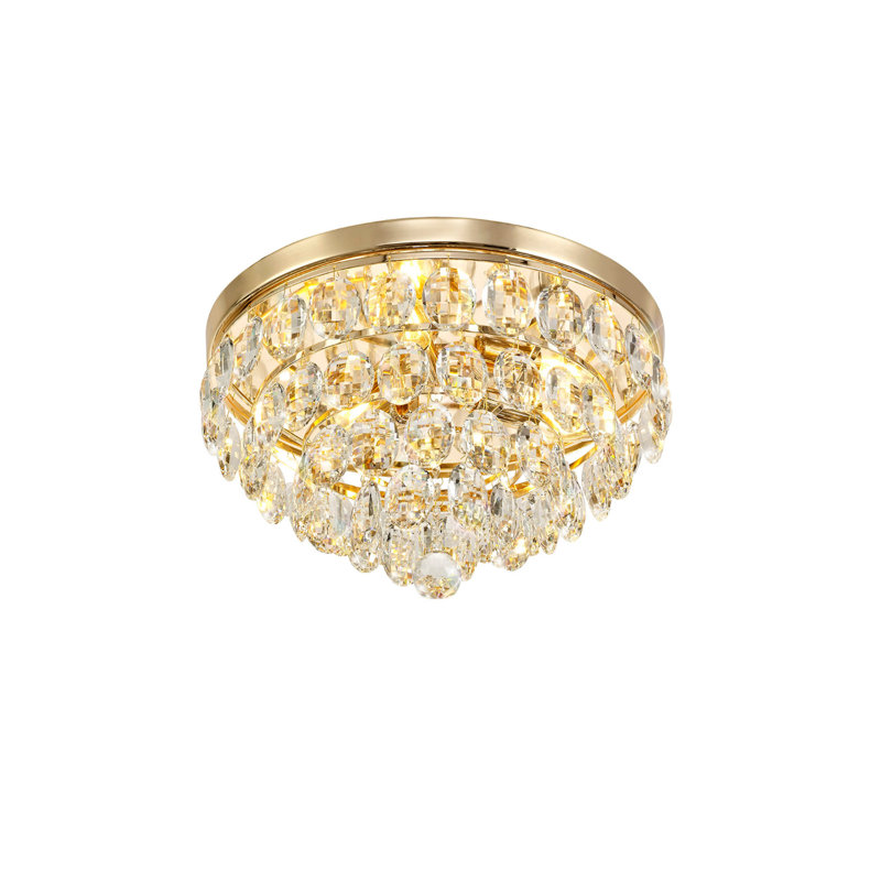 Flush Mount, French Gold