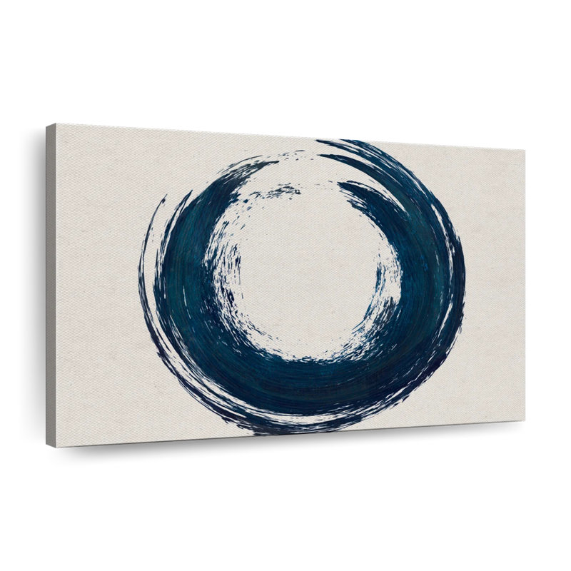 Circle Abstract Canvas Print, 16" H x 24" W x 1.25" D