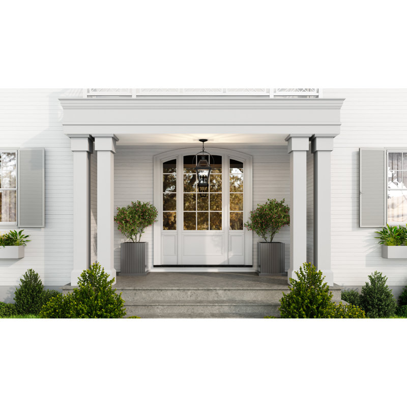 Mishler 4-Light Earth Black Outdoor Hanging Lantern