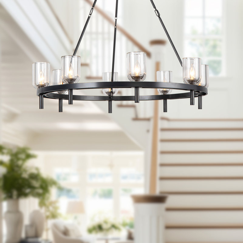 Lucian 8 - Light Chandelier, Urban Bronze