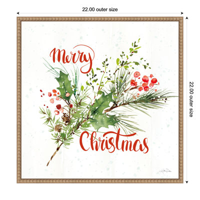 Celebrate the Season IV by Katrina Pete Framed Canvas Wall Art Print