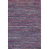 Striped Area Rug in Purple