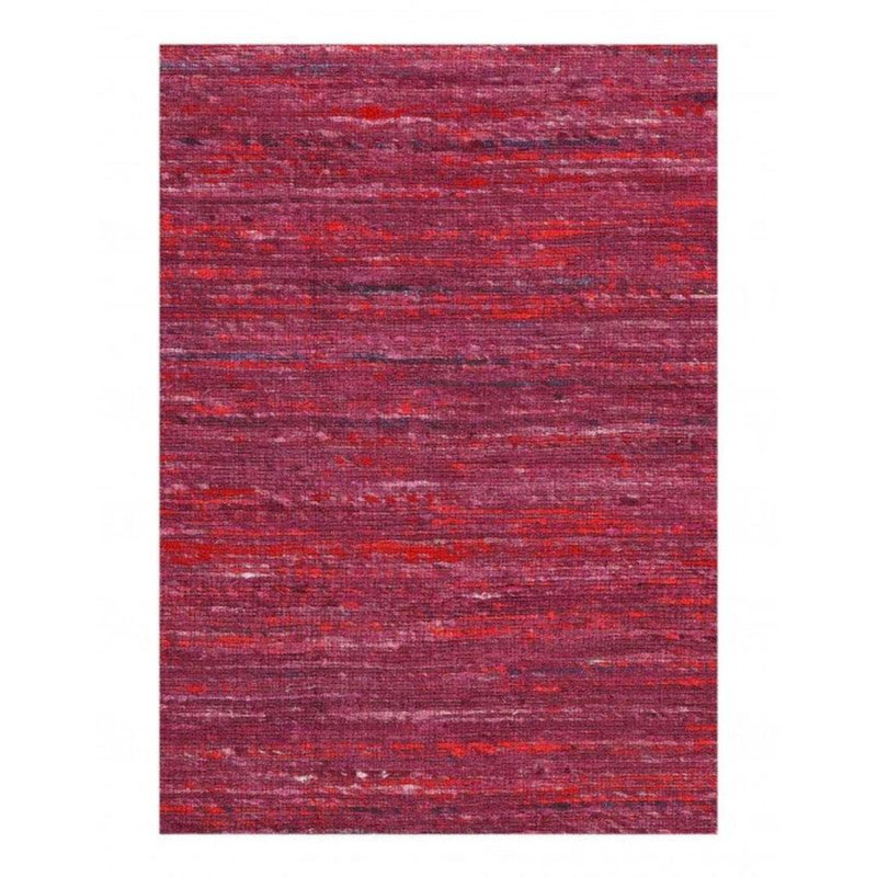 Canvello Contemporary Flat Weave Sari Silk - 6' X 9'