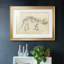 Dinosaur Study II, reproduction d'art encadrée-549636168-549636169
