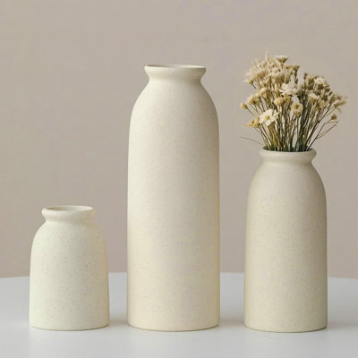 Ceramic vase set of 3