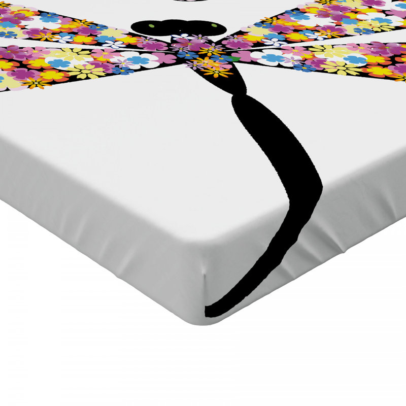 Drap-housse libellules, Drap-housse de taille double