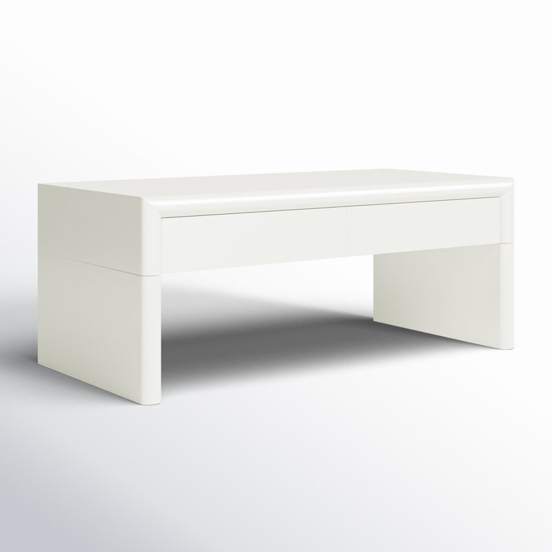 Vandalia Coffee Table, Ivory