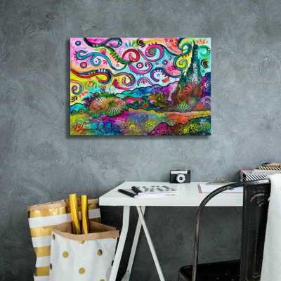 «Epic Graffiti» «Underwater» par Dean Russo, toile «Underwater» par Dean Russo