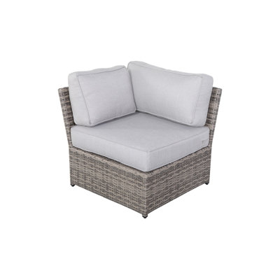 Chaise de coin modulaire entièrement assemblée