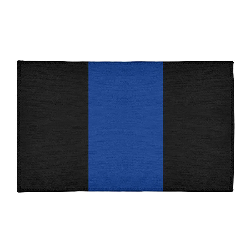 Tapis bleu/noir zone, Rectangle 2 pi x 3 pi