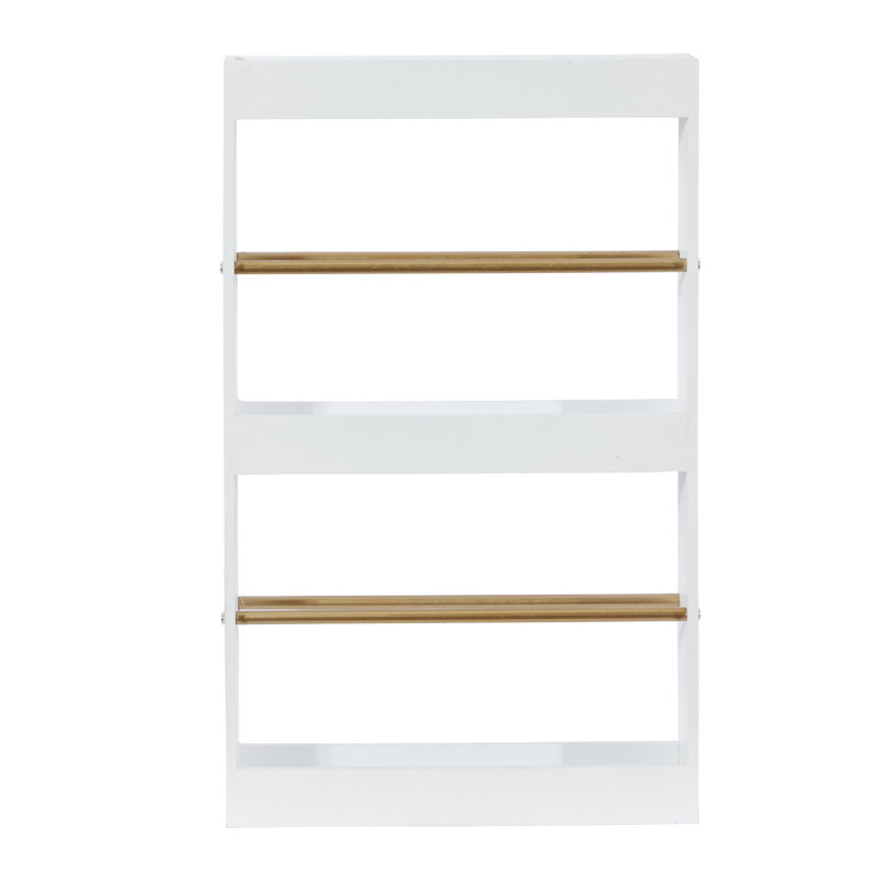 Wood Free Standing Magazine Rack