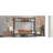 Metal Full Xl Over Queen Bunk, Enhances Bedroom Space, Black Safe Climbing With Non-Slip Steps,