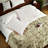 Elegant Off-white Cotton Bedding Set, Comfort For Home