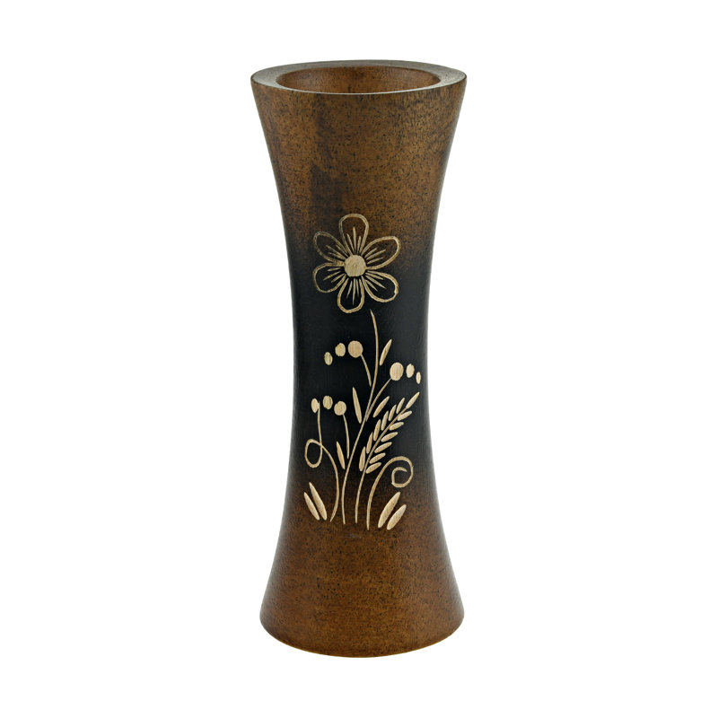 Handmade Wood Table Vase