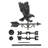 Degan 35'' H Aluminum Animals Weathervane