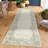 Machine Washable Non-Slip Rugs for Living Room Border Floral Vintage Distress Print Carpet Indoor Non-Shedding Rugs for Living Room Dining Room-2096353384