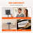 Projector Stand Projector Floor Stand Adjustable Height from 30.3 to 63.4"