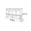 Buffet de rangement multifonctionnel de style français