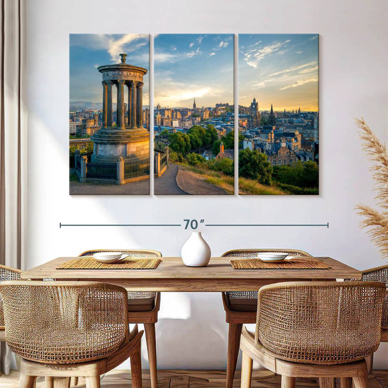Lilie Edinburgh de Calton Hill, H 42 po x l 65 po