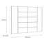 Debarr 4 Door Manufactured Wood Wardrobe-114011905-59390036