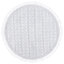 Tapis argenté rectangulaire en coton / polyester touffeté à la main Powell-816078268