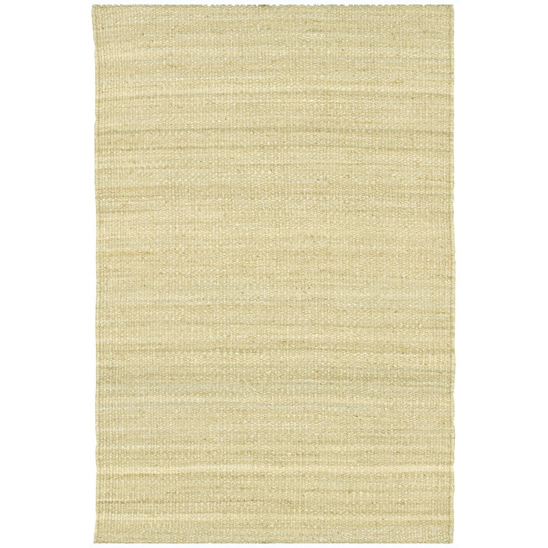 Tapis beige en jute / sisal tissé à plat à la main Bardette, Rectangle 9 pi x 13 pi