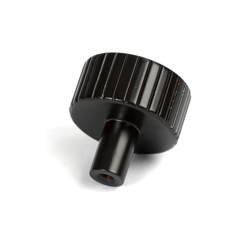 Round Knob, 3 cm, Aged Bronze