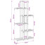 Solid Wood Tier Plant Stand-1387568331-1387568328