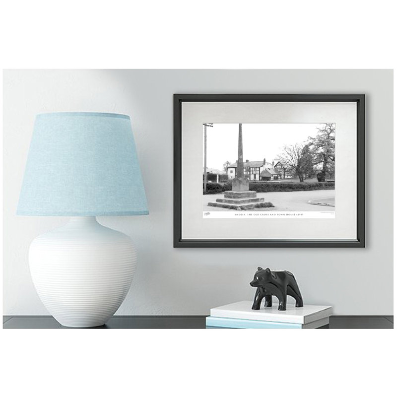 Madley, The Old Cross And Town House C1955 by Francis Frith - Single Picture Frame Print, 45cm H x 60cm W x 2.3cm D