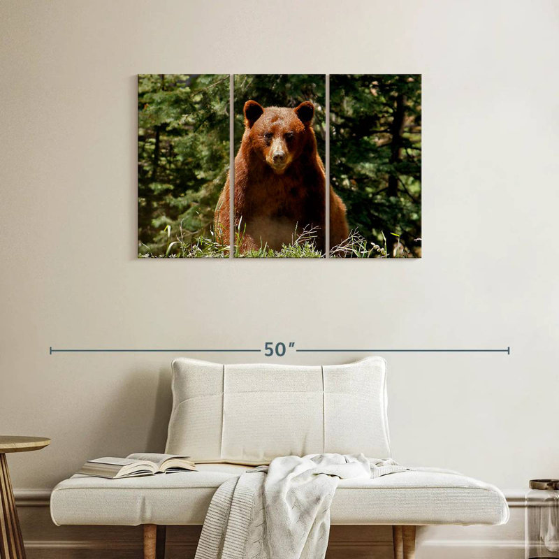 Brampt Yosemite Bear, 24" H x 38" W