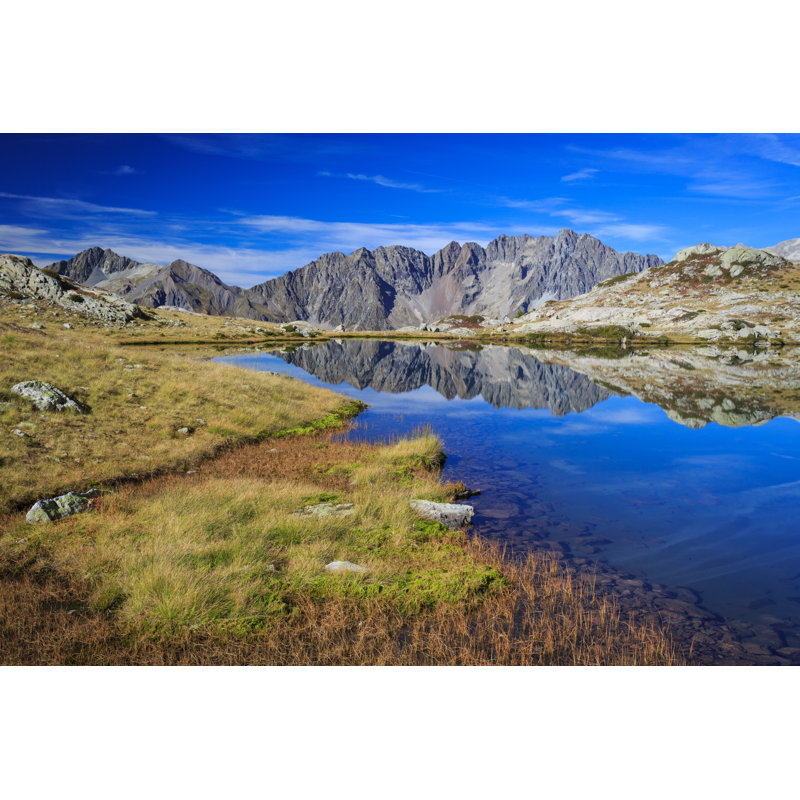 Ecrins National Park - Wrapped Canvas Print, 20cm H x 30cm W