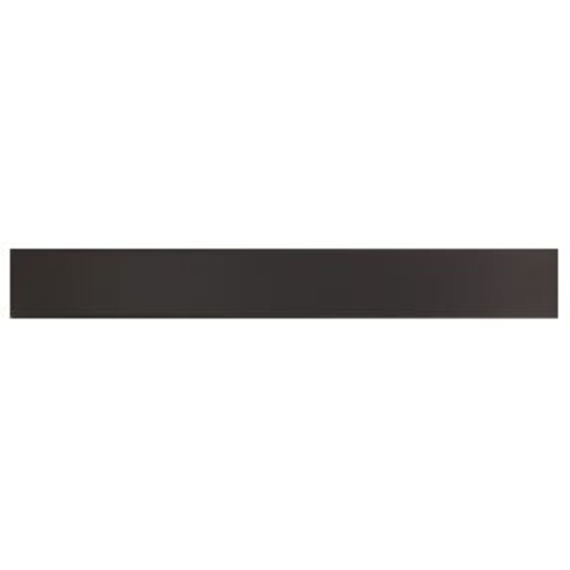 Castellon 2 in. x 16 in. Glazed Ceramic Tile, Black