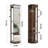 Solid Rubberwood Rotating Full-Length Mirror Cabinet